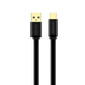 Awinner USB Type C P[u USB-A to USB-CP[uC USB C USB 3.0 P[u Type-C @Ή ϋv 56KWX^ f[^] MacBook/Nexus 5X/ChromeBook Pixel/Galaxy Ή (2M)