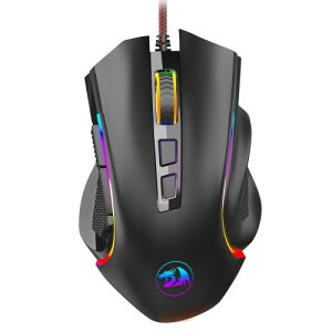�u���b�N Redragon M602A-RGB �L���Q�[�~���O�}�E�X 7200 DPI PAW 3212 �Z���T�[