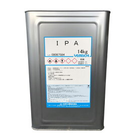 IPA イソプロピルアルコール　14kg(18L) 山一化学工業株式会社　【送料無料】