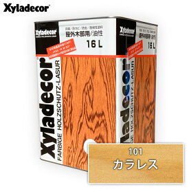 10時までのご注文当日出荷可能（土日除く） キシラデコール 16L #101 カラレス　注ぎ口付　大坂ガスケミカル