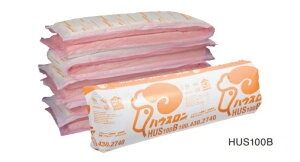 【HUL100C】パラマウント硝子工業 ハウスロン(HUL) R値2.2 相当密度10K高性能 100X390X2740ミリ 12枚入/梱(約4.5坪) 10梱以上で送料無料。メーカー便にて配送。(北海道・四国・九州・沖縄・