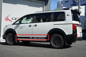 デリカD5（3DA-CV1W）2019/02〜専用　コルトスピードサイドデカール（艶消しブラック）