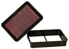 K&N REPLACEMENT FILTER MITSUBISHI DELICA D5(CV2W/4W/5W) ガソリン車、アウトランダー(CW系）用　純正交換エアフィルター　KN33-2392