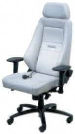 RECARO　レカロオフィスチェア　24H CHAIR　レザーライトグレイ　7210891-817