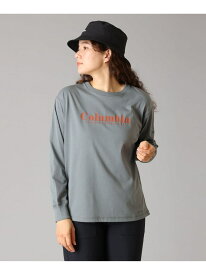 Columbia/ ウィメンズチャールズドライブロングスリーブクルー /コロンビア Columbia コロンビア トップス カットソー・Tシャツ ブラック グリーン ベージュ【送料無料】[Rakuten Fashion]