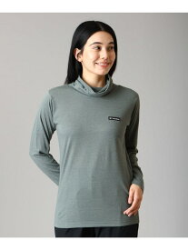 Columbia/ ウィメンズセリーンパスロングスリーブTネック /コロンビア Columbia コロンビア トップス カットソー・Tシャツ ブラック グリーン【送料無料】[Rakuten Fashion]