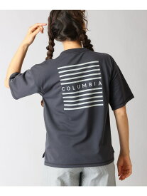 【SALE／30%OFF】Columbia/ ウィメンズバラードガーデンオムニフリーズゼロショートスリーブTシャツ /コロンビア Columbia コロンビア トップス カットソー・Tシャツ ホワイト ブラック パープル【RBA_E】【送料無料】[Rakuten Fashion]