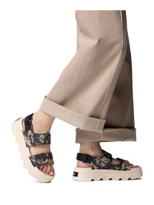 SOREL/ �L�l�e�B�b�N�T���`�F�C�X �A���N���X�g���b�v /�\���� SOREL �R�����r�A �V���[�Y�E�C �T���_�� �u���b�N �z���C�g�y���������z[Rakuten Fashion]