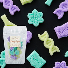 物語のある砂糖　サイエンス　プチギフト　かわいい　おしゃれ　デザインシュガー　角砂糖　コーヒーシュガー　ティーシュガー　科学　ケミカル　理系