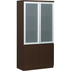 【法人様限定】役員用両開き書庫 COMAI 役員書棚 役員用家具 日本製 幅900×奥行450×高さ1800mm　アルミタイプ