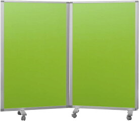 パーテーション 高級 デラックス パーテーション2連 幅1800mm×高さ1500mm COMAI 2連スクリーン クロス キャスター付き | スタンド 折り畳み オフィス パネル 会社 仕切り 間仕切り パーティション スクリーン 飛沫防止 衝立飛沫 パーテーション 透明 耐震