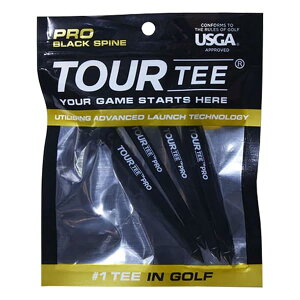 �S���t �e�B�[ �c�A�[�e�B�[ �v�� Tour Tee PRO black ���~�e�b�h�G�f�B�V���� 4�{���� �����O �u���b�N