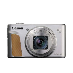 Canon �R���p�N�g�f�W�^���J���� PowerShot SX740 HS �V���o�[ ���w40�{�Y�[��/4K����/Wi-Fi�Ή� PSSX740HSSL