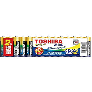 ����(TOSHIBA) �A���J�����d�r �P3�` 14�{(12�{+2�{����) 1.5V �g�p��������10�N �t�R��h�~�\�� �A���J��1 LR6AN 12MP 2Z