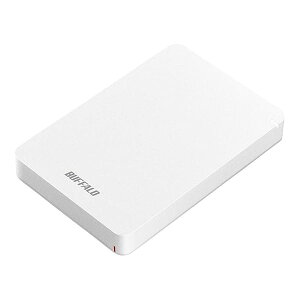 BUFFALO USB3.1(Gen.1)�Ή� �ϏՌ��|�[�^�u��HDD 2TB �z���C�g HD-PGF2.0U3-BWHA
