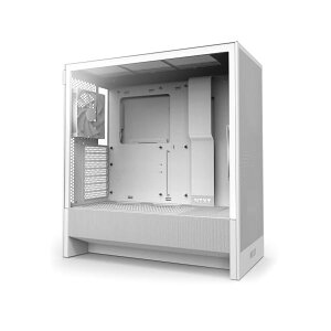 NZXT H5 Flow v2 White 120mm�t�@�� 2��� �~�h���^���[ ATX PC�P�[�X �z���C�g CC-H52FW-01 CS9083