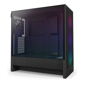 NZXT H5 Flow RGB v2 Black 360mm RGB�V���O���t���[���t�@������ �~�h���^���[ ATX PC�P�[�X �u���b�N CC