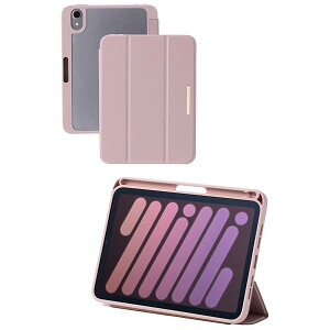 �G���R�� iPad mini7(A17 Pro 2024�N) mini6 ��6���� �P�[�X �\�t�g���U�[ ��me �w�ʃN���A �s���N TB-A24