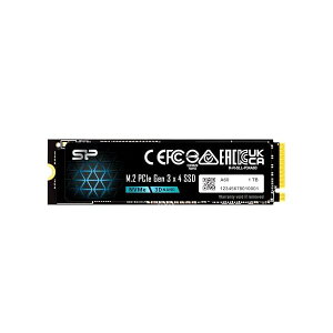Silicon Power (�V���R���p���[) 1TB - NVMe M.2 PCIe Gen3x4 2280 TLC SSD (SP001TBP34A60M28)