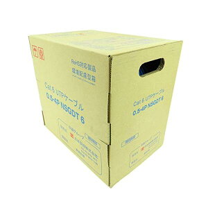 ���{���� Cat6 LAN�P�[�u���i300m�����j NSGDT6 0.5mm-4P ��