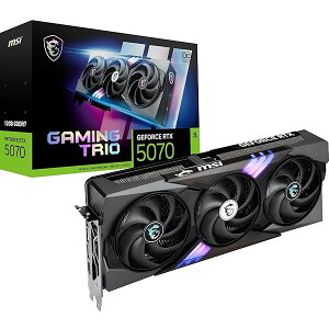 MSI GeForce RTX 5070 12G GAMING TRIO OC �O���t�B�b�N�X�{�[�h VD9068