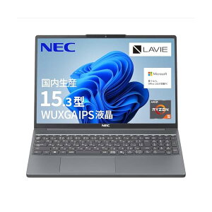 NEC LAVIE �������Y �m�[�g�p�\�R�� 25�� N15Slim 15.3 �^ AMD Ryzen? 5 7535HS ������16GB SSD512GB MS Office 20