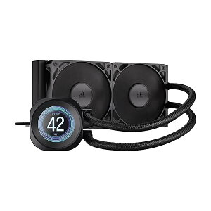 CORSAIR NAUTILUS 240 RS LCD �t��CPU �N�[���[ ? 2.1 �C���`IPS LCD �X�N���[�� ? RS120 �t�@�� ? 240/360mm