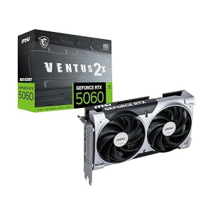 MSI GeForce RTX 5060 8G VENTUS 2X OC �O���t�B�b�N�X�{�[�h VD9187