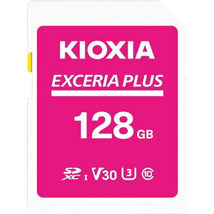 KIOXIA(�L�I�N�V�A)�y���{���zSD�J�[�h 128GB EXCERIA PLUS UHS-I U3 V30 Class10 SDXC �ő�Ǐo���x100MB/s ��