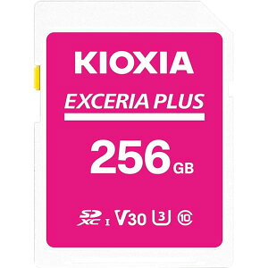 KIOXIA(�L�I�N�V�A)�y���{���zSD�J�[�h 256GB EXCERIA PLUS UHS-I U3 V30 Class10 SDXC �ő�Ǐo���x100MB/s ��