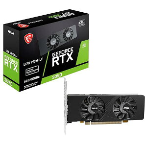 MSI GeForce RTX 3050 LP E 6G OC �O���t�B�b�N�X�{�[�h VD9314