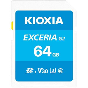 KIOXIA(�L�I�N�V�A)�y���{���zSD�J�[�h 64GB SDXC UHS-I U3 V30 Class10 �ő�Ǐo���x100MB/s �ő发�����x