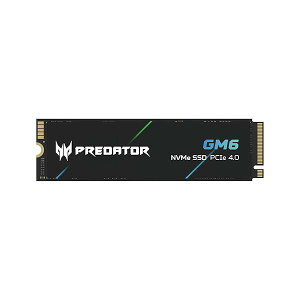 Acer Predator M.2 SSD 4TB GM6 NVMe2.0 2280 PCIe Gen4×4 ������(�ő�ǂݎ��F7200MB/s�A�ő发�����݁F6200MB