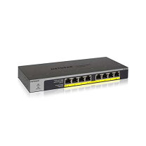 楽天市場】netgear gs108pp 8ポートの通販
