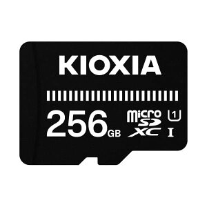 KIOXIA(�L�I�N�V�A) �����Ń����� microSD 256GB UHS-I�Ή� Class10 microSDXC (�]�����x50MB/s) �����T�|�[