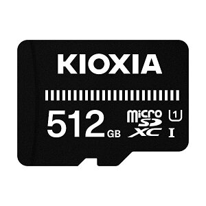 KIOXIA(�L�I�N�V�A) �����Ń����� microSD 512GB UHS-I�Ή� Class10 microSDXC (�]�����x50MB/s) �����T�|�[