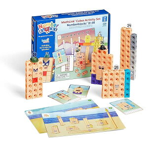 Numberblocks MathLink Cubes �i���o�[�u���b�N�X 21-30 �L���[�u 255���� �A�N�e�B�r�e�B�Z�b�g �Z��