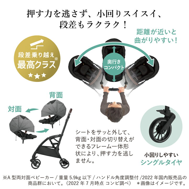 楽天市場】＼レビュー特典対象／【コンビ公式】Combi ベビーカー a型 1 