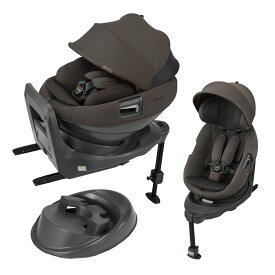 ＼レビュー特典対象／【公式】コンビ Combi チャイルドシート ジュニアシート ISOFIX 回転式 新生児 1歳 から 2歳 3歳 4歳 | コンビ ホワイトレーベル THE S R129 エッグショック ZG