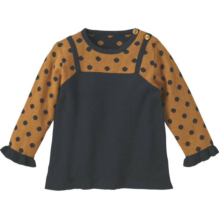 楽天市場 45 Off コンビミニ チュニックセーター レイヤード風 女の子 80cm 90cm 100cm 110cm 1cm 服 キッズ 冬 ベビー服 長袖 可愛い 保育園 秋 子供服 ギフト チュニック プレゼント ガールズ 秋冬 トップス 1歳 誕生日 子供 S トップス コンビ