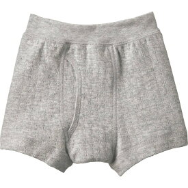 《コンビミニ》あったかトランクス : 男の子 90cm 100cm 110cm 120cm 130cm 140cm | 暖か パンツ 肌着 ブルー ホワイト グレー キッズ 子供 秋冬 下着 冬 秋 子ども下着 防寒 秋服 冬服 ニット 綿 100 子ども エアーニット【メール便2枚まで】【インナー】