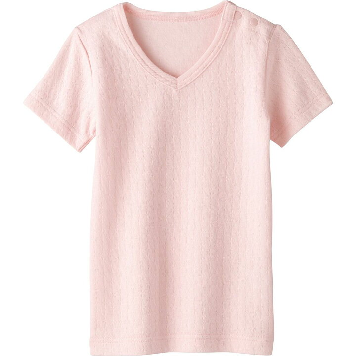 楽天市場 Off コンビミニ あったかｖネック 半袖ｔシャツ 女の子 80cm 90cm 100cm 110cm 1cm 130cm 肌着 キッズ 子供 保育園 冬 子供服 防寒 秋冬 冬服 インナー 女児 ピンク 下着 暖かい 秋 秋服 ベビー服 子ども Tシャツ ティーシャツ 赤ちゃん