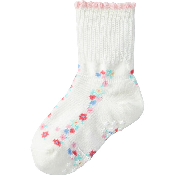 楽天市場 10 Off コンビミニ シューフィットソックス フラワー 女の子 9 10 11 12 13 14 15 16 17cm ホワイト 花柄 靴下 おしゃれ 可愛い ベビー キッズ 子供服 くつ下 ソックス ベビーソックス 赤ちゃん 子供 こども くつした 子ども 滑り止め 出産祝い