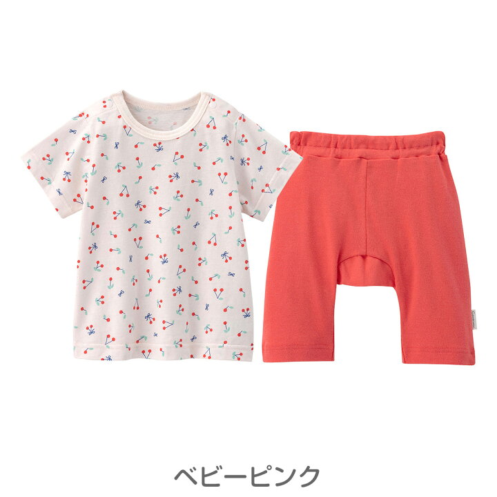 楽天市場】【70％OFF】《コンビミニ》半袖Tシャツ＆ハーフパンツセット 