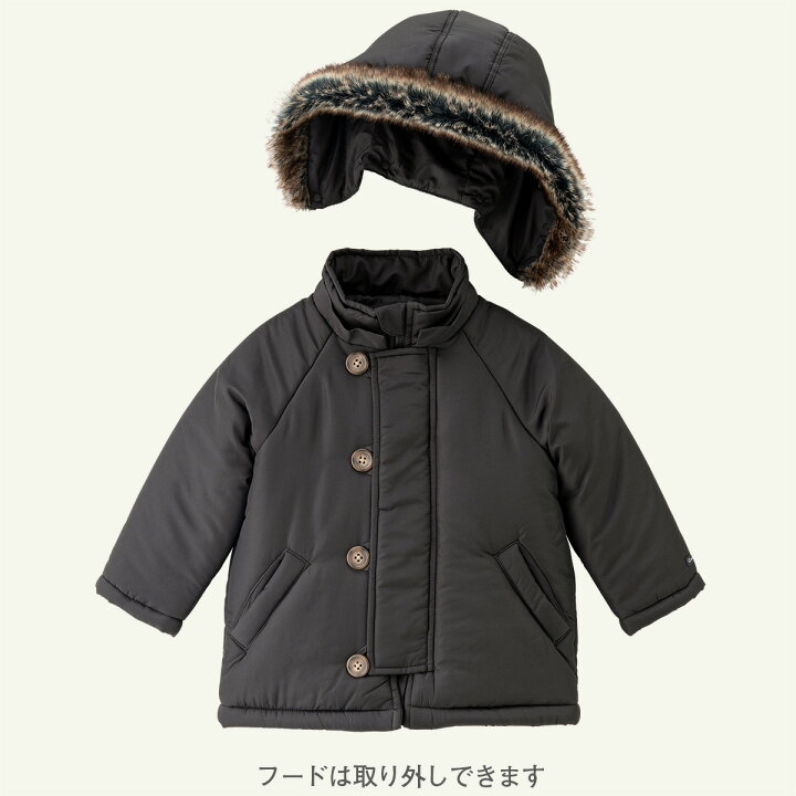 楽天市場】【60%OFF】《コンビミニ》脱着可能フード付き洗える中綿 