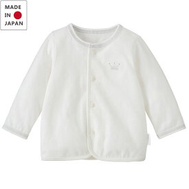 【65%OFF】《コンビミニ》日本製カーディガン : 女の子 男の子 70cm 80cm | 長袖 綿100% オフホワイト 出産祝い プレゼント ギフト ベビー服 子供服 おでかけ 秋 春 はおりもの 通園 通学 保育園 幼稚園【outlet】【outer】【アウター】