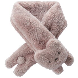 《コンビミニ》あったかボアくまマフラー : 男の子 女の子 | 赤ちゃん ベビー 子供 子ども こども キッズ マフラー クマ あったかグッズ 防寒 寒さ対策 ボアマフラー ネックウォーマー かわいい 可愛い ボア 幼児 ティペット ファーティペット【プレゼント】