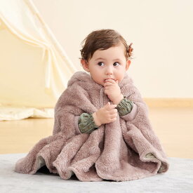 【30%OFF】《コンビミニ》あったかボアくま耳3WAYケープ : 男の子 女の子 60cm 70cm 80cm | 赤ちゃん ベビー ベビー服 子ども服服 冬服 ケープ 冬 アウター くま耳 コート クマ耳ケープ ポンチョ あったか【プレゼント】【新生児】