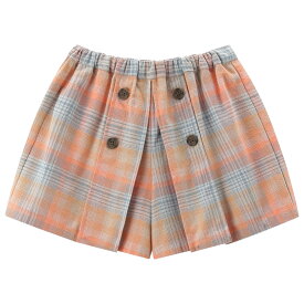 【35%OFF】《コンビミニ》オリジナルビエラチェックキュロット : 女の子 110cm 120cm 130cm 140cm | 子供 服 子ども こども 秋冬 キッズ ズボン キュロット オリジナル ビエラチェック 姉妹 コーデ 可愛い ジュニア【プレゼント】【ボトムス】