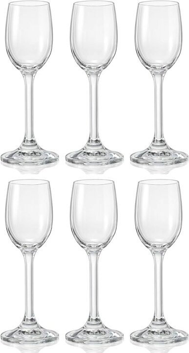 楽天市場】ボヘミアングラス LARA 冷酒 リキュール 65ml 6個セット 